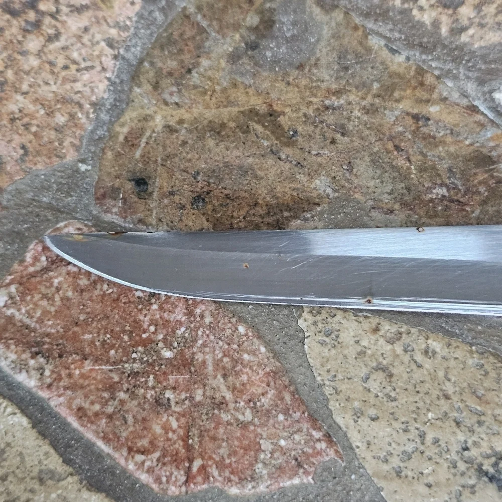 Vintage 1970s Wood Handle 1776 The All Americans Fillet Knife USA